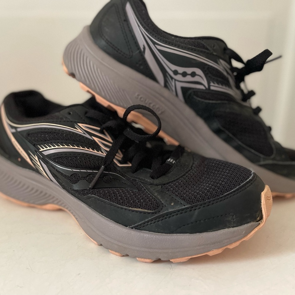 Saucony Black and Gray Women's Sneakers